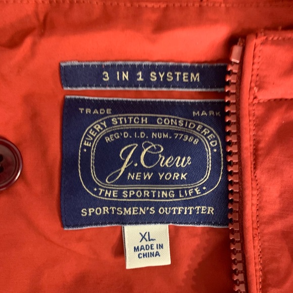 J Crew red jacket xl - Picture 3 of 4